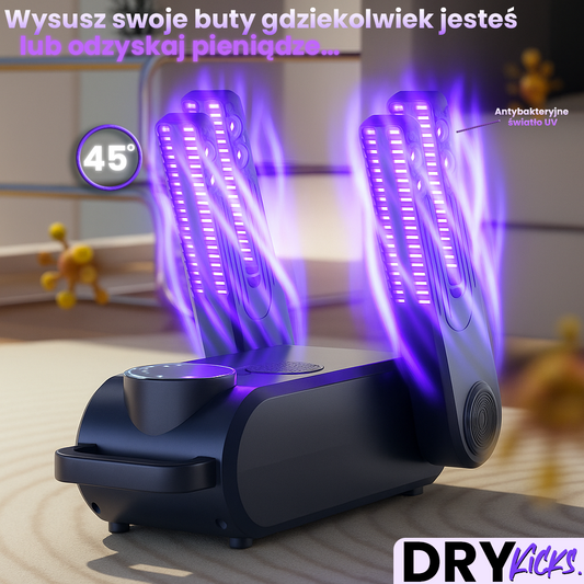 DryKicks™ - Suszarka do butów UV z inteligentnym timerem